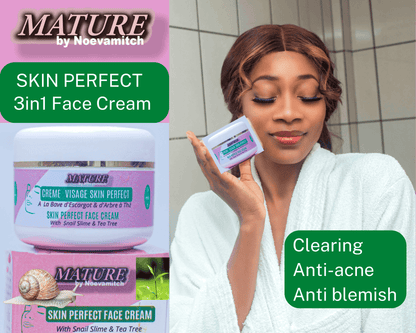 Crème Visage Skin Perfect: Soin 3 en 1 Anti-Imperfection